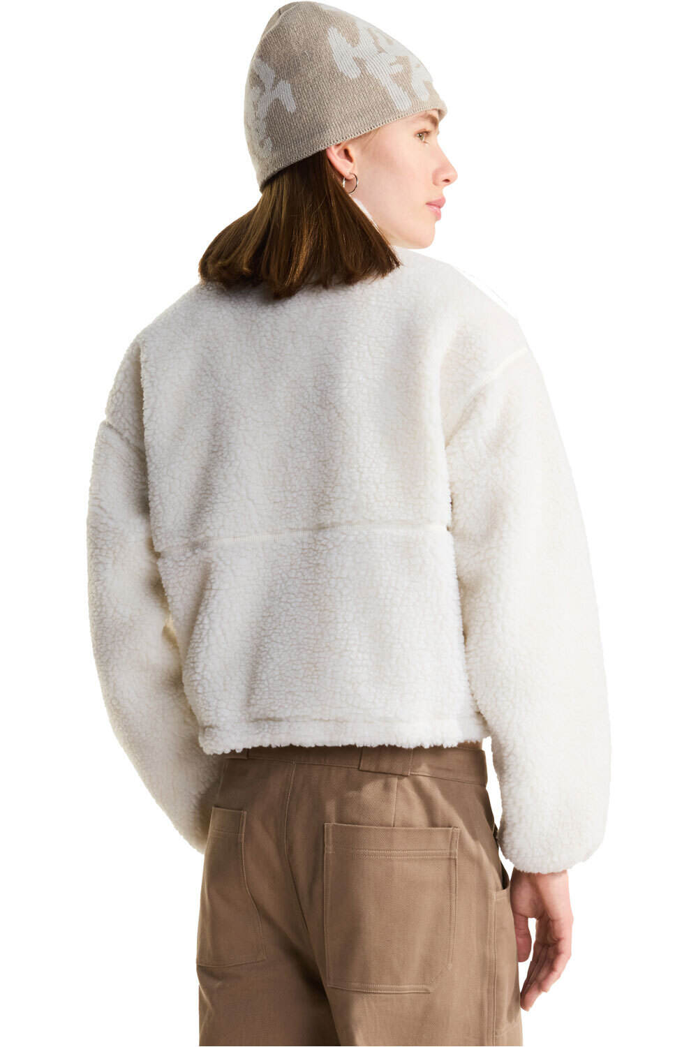 The North Face forro polar mujer W EXTREME PILE 2 PULLOVER vista trasera
