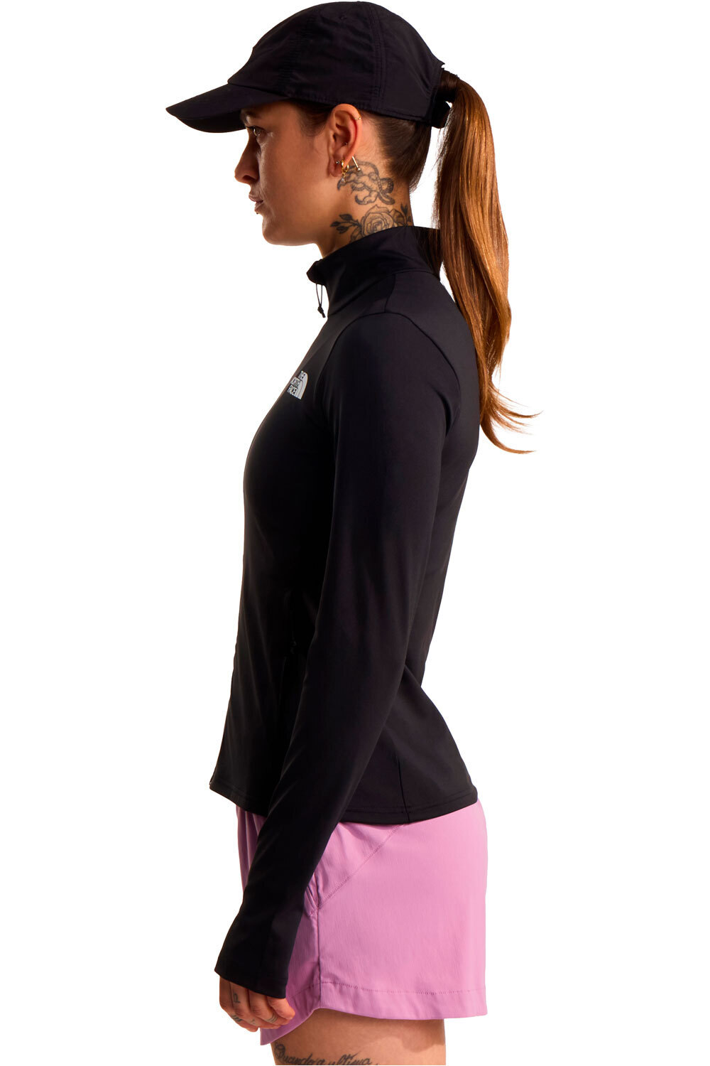 The North Face forro polar mujer W FLEX FULL ZIP JACKET 03