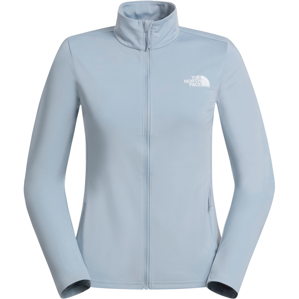 The North Face forro polar mujer W FLEX FULL ZIP JACKET 04