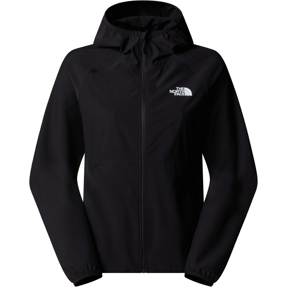 The North Face forro polar mujer W FLEX WOVEN FZ HOOD 03