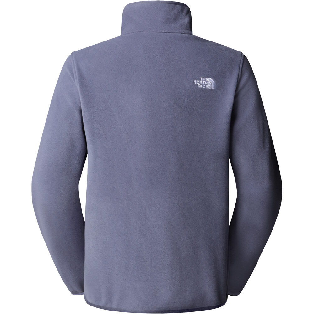 The North Face forro polar mujer W GLACIER FLEECE 1/4 ZIP JACKET 03