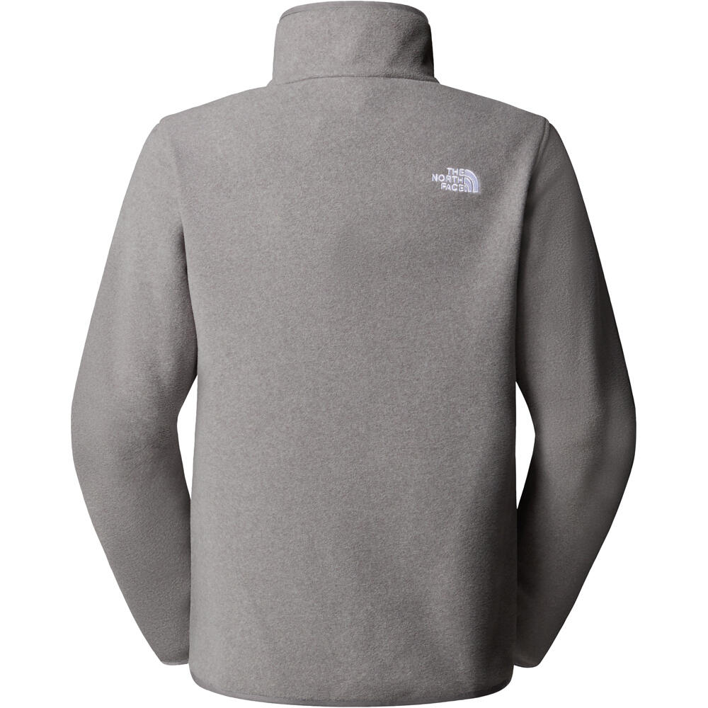 The North Face forro polar mujer W GLACIER FLEECE 1/4 ZIP JACKET 03