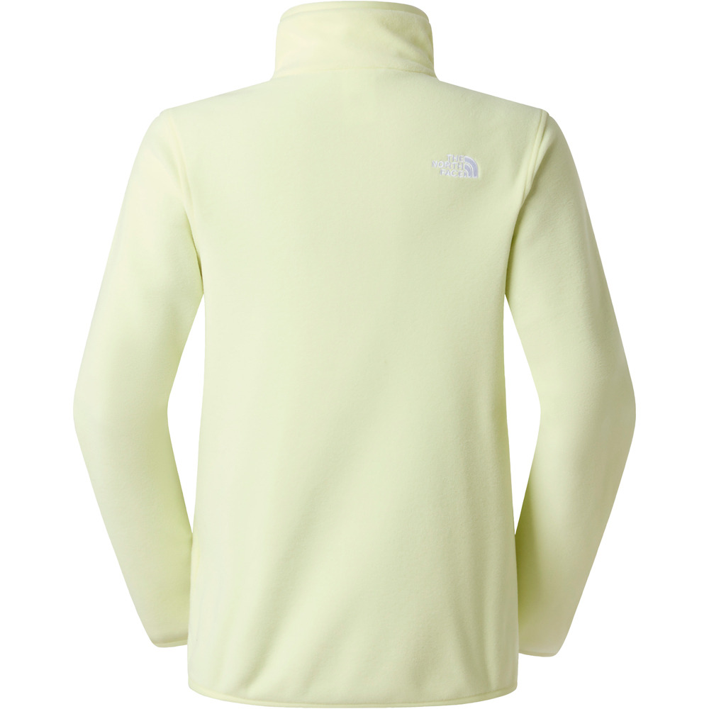 The North Face forro polar mujer W GLACIER FLEECE 1/4 ZIP JACKET 04
