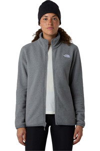The North Face forro polar mujer W GLACIER FLEECE JACKET vista detalle