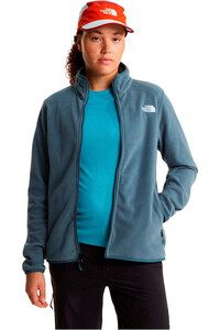 The North Face forro polar mujer W GLACIER FLEECE JACKET vista detalle