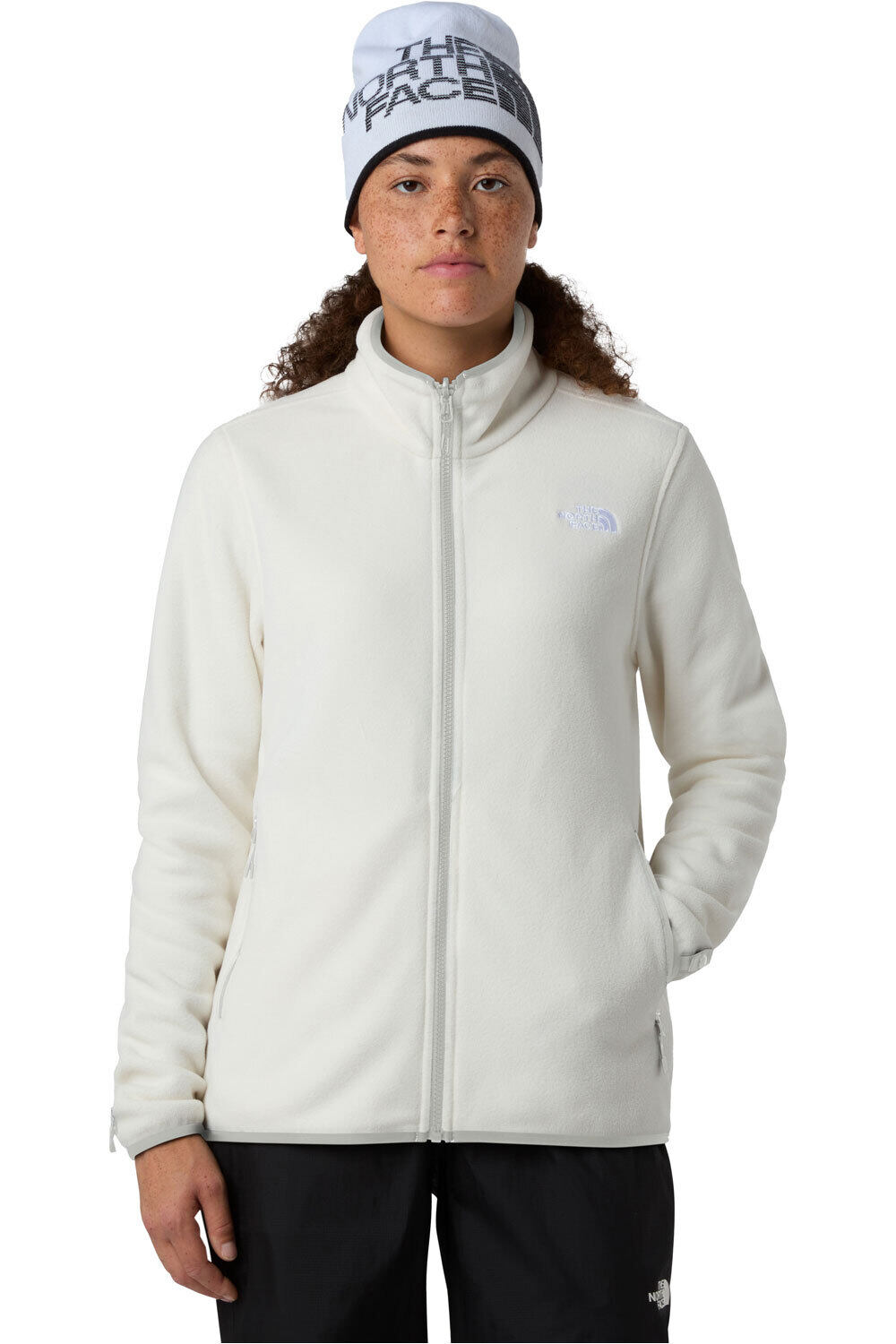 The North Face forro polar mujer W GLACIER FLEECE JACKET vista frontal