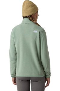 The North Face forro polar mujer W GLACIER FLEECE JACKET vista trasera