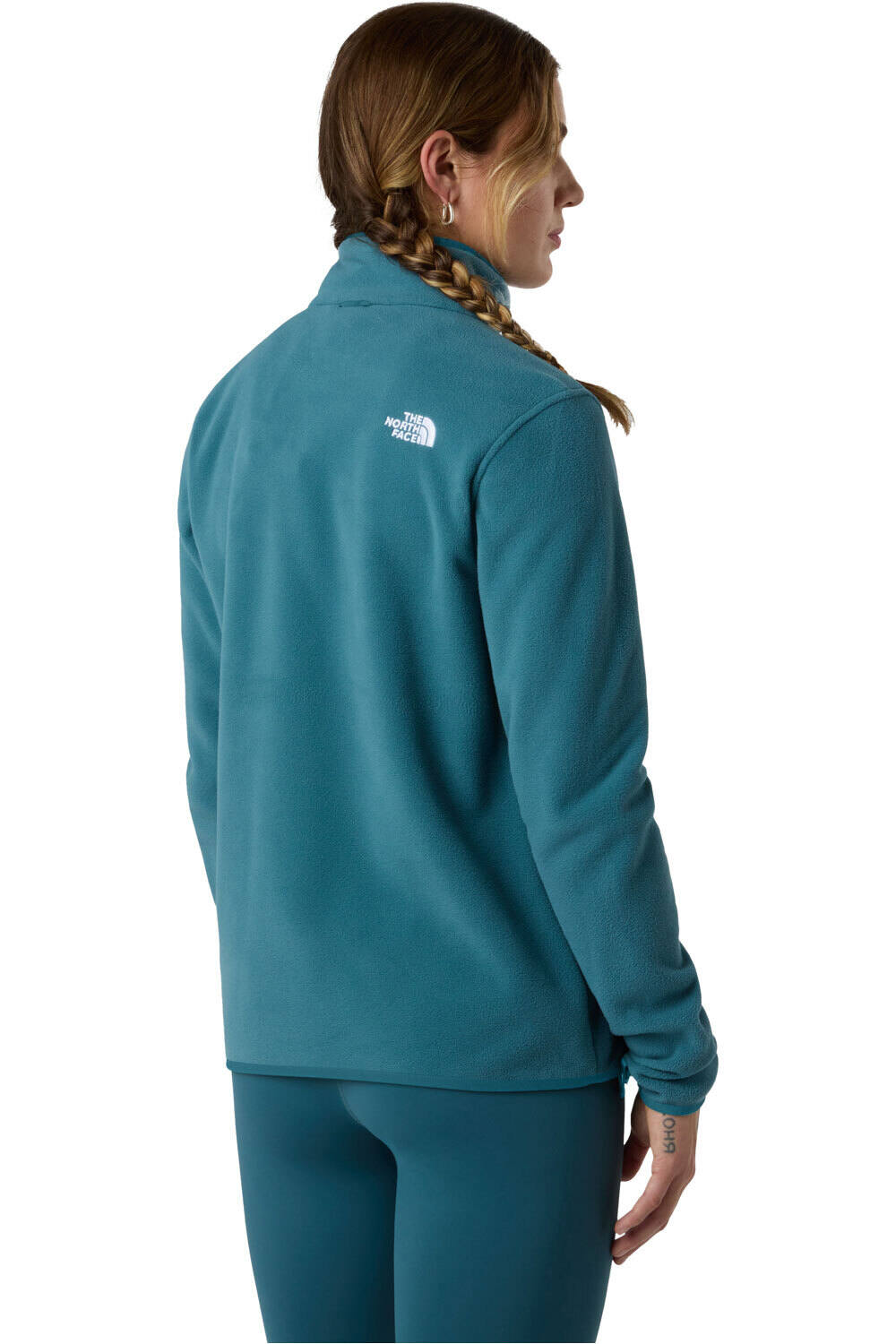 The North Face forro polar mujer W GLACIER FLEECE JACKET vista trasera