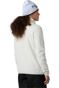 The North Face forro polar mujer W GLACIER FLEECE JACKET vista trasera