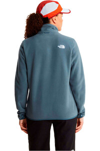 The North Face forro polar mujer W GLACIER FLEECE JACKET vista trasera