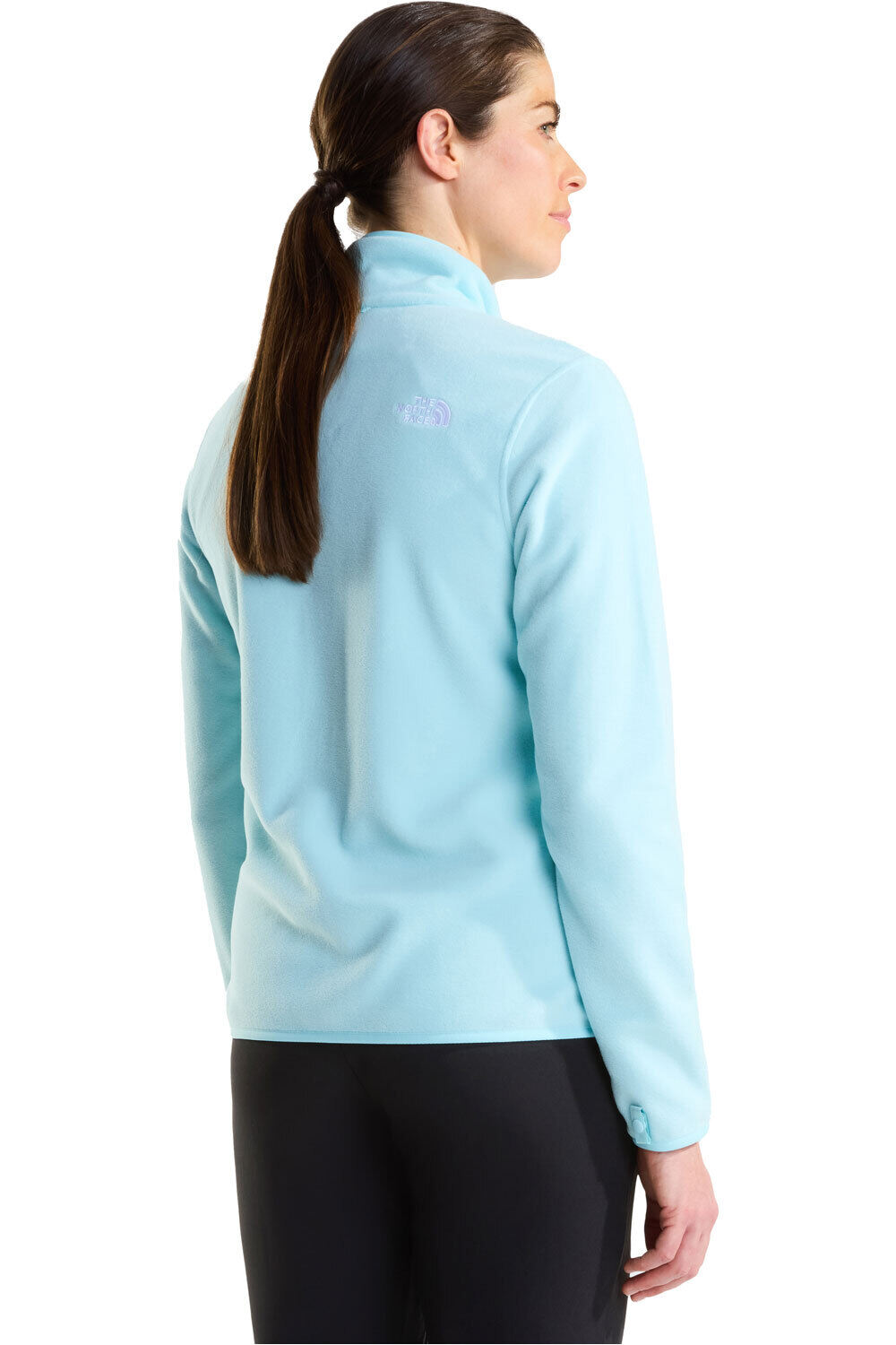 The North Face forro polar mujer W GLACIER FLEECE JACKET vista trasera