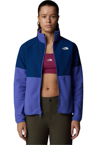 The North Face forro polar mujer W GLACIER HEAVYWEIGHT FULL ZIP JACKET vista detalle