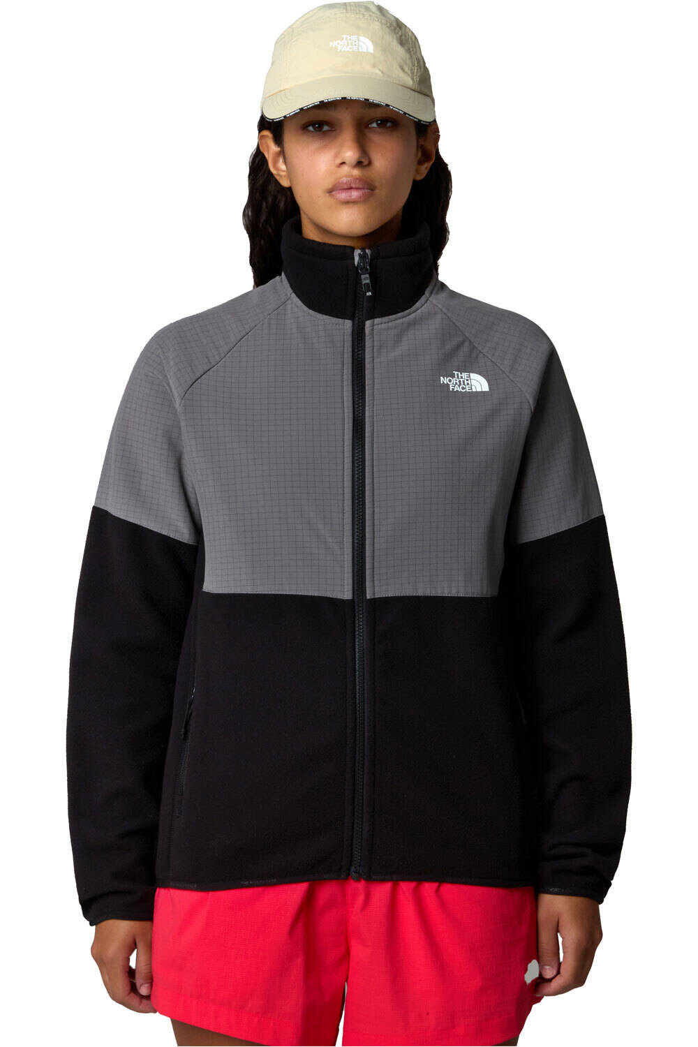 The North Face forro polar mujer W GLACIER HEAVYWEIGHT FULL ZIP JACKET vista frontal