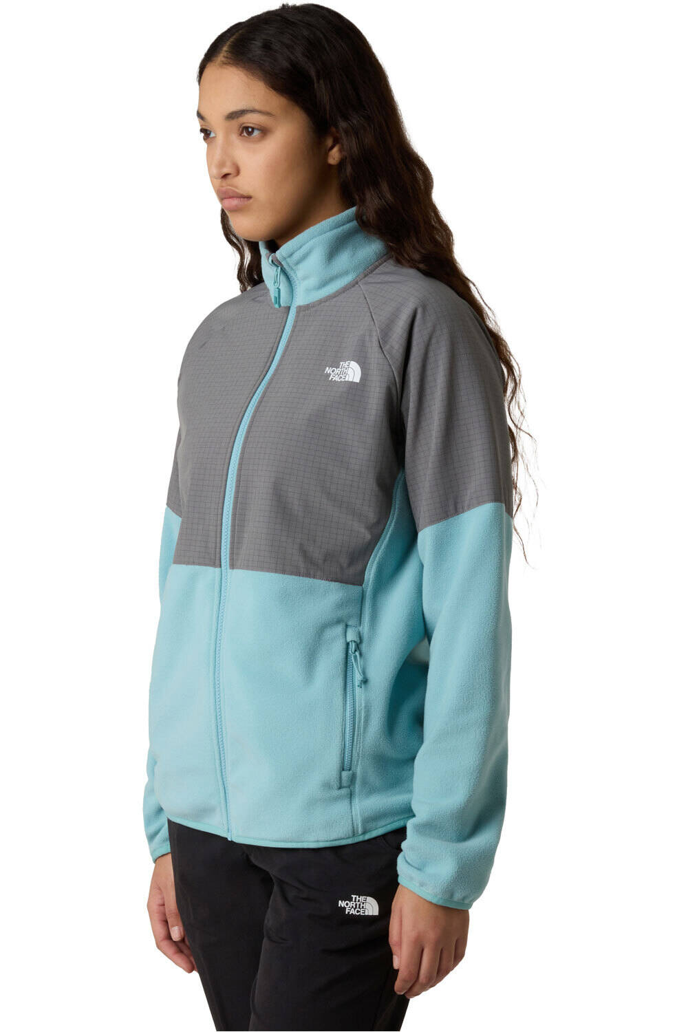 The North Face forro polar mujer W GLACIER HEAVYWEIGHT FULL ZIP JACKET vista frontal