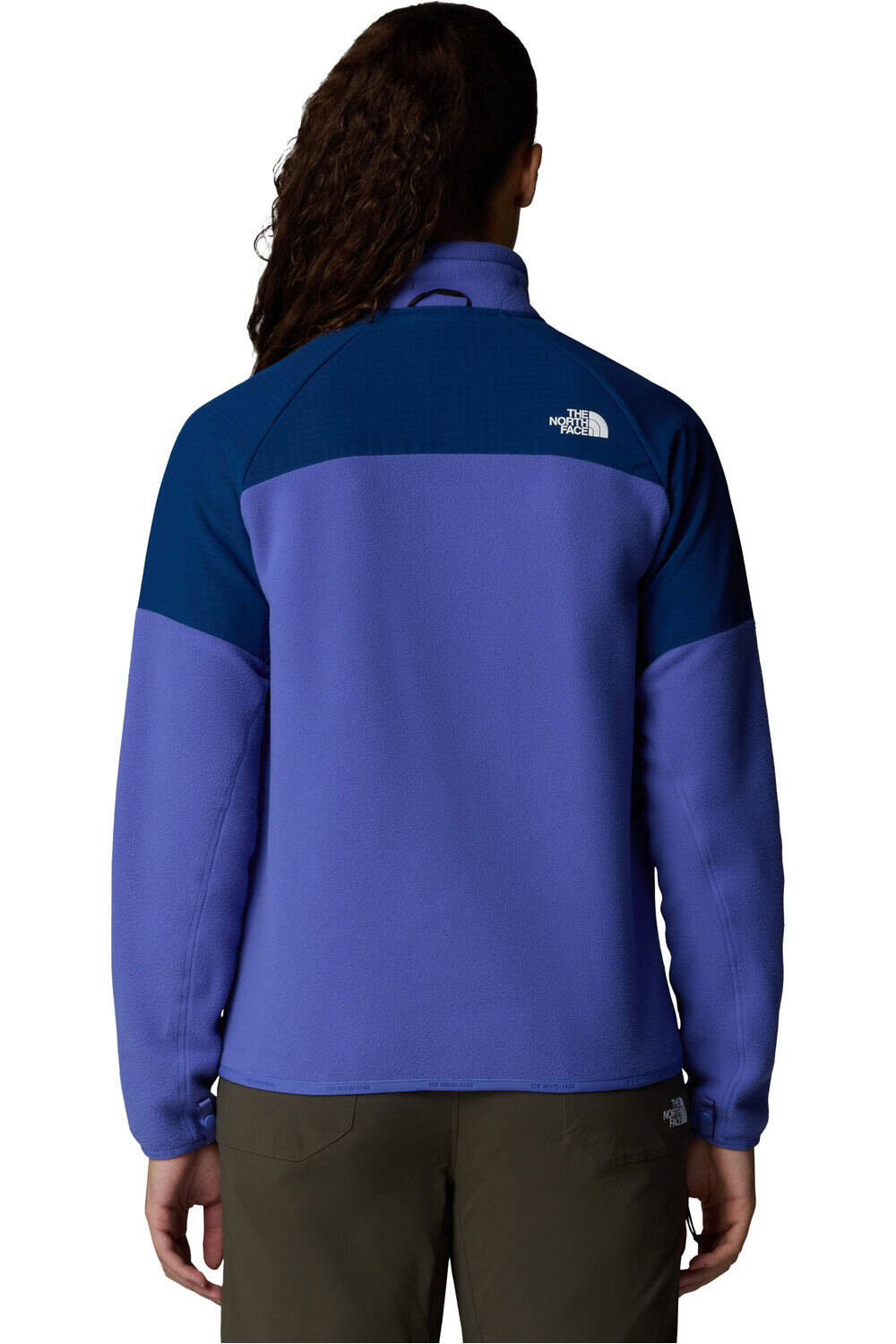 The North Face forro polar mujer W GLACIER HEAVYWEIGHT FULL ZIP JACKET vista trasera