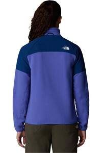 The North Face forro polar mujer W GLACIER HEAVYWEIGHT FULL ZIP JACKET vista trasera