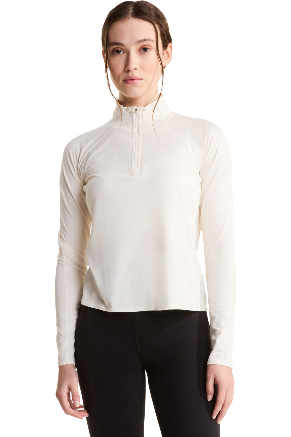The North Face forro polar mujer W JAIDA 1/4 ZIP vista frontal