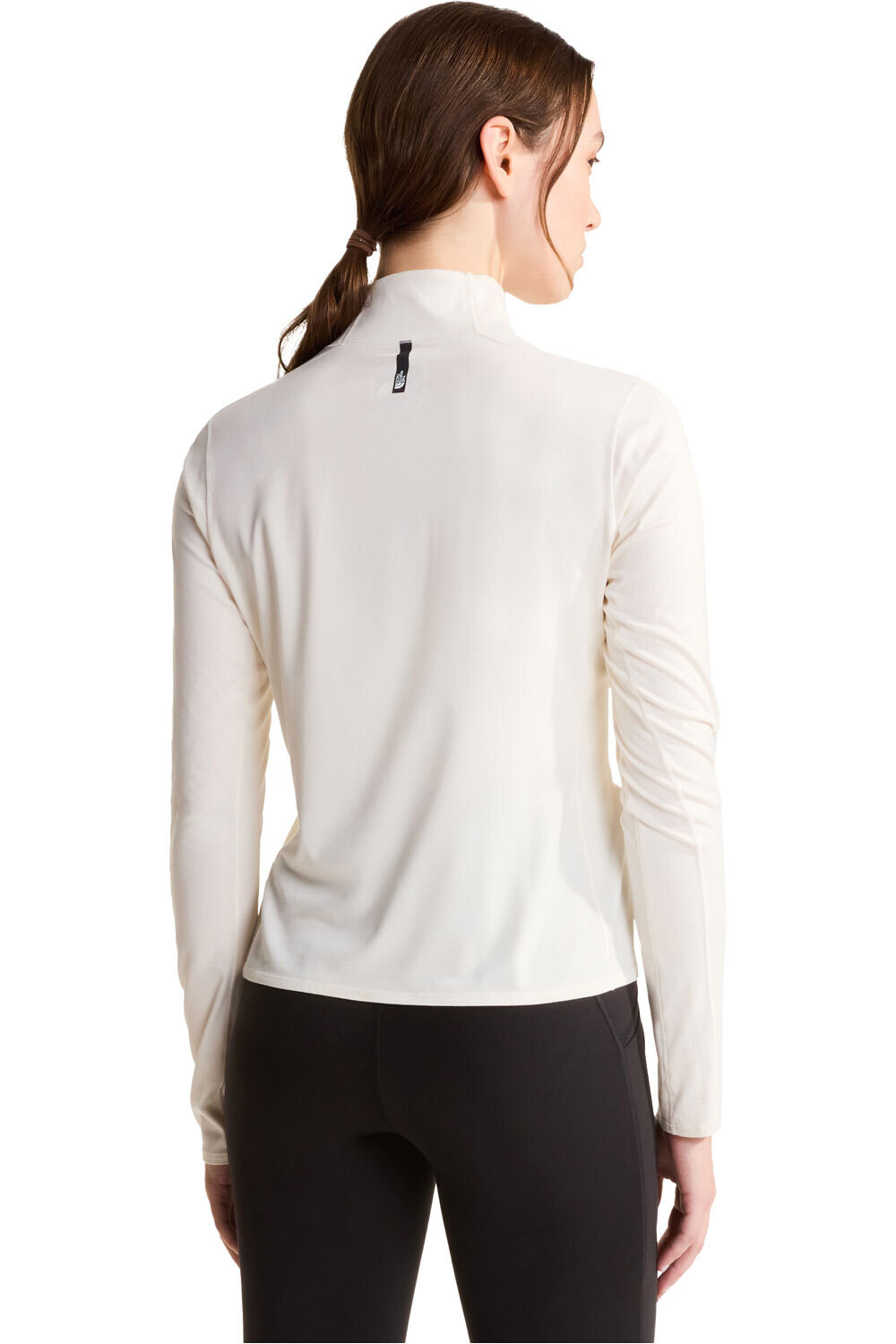 The North Face forro polar mujer W JAIDA 1/4 ZIP vista trasera