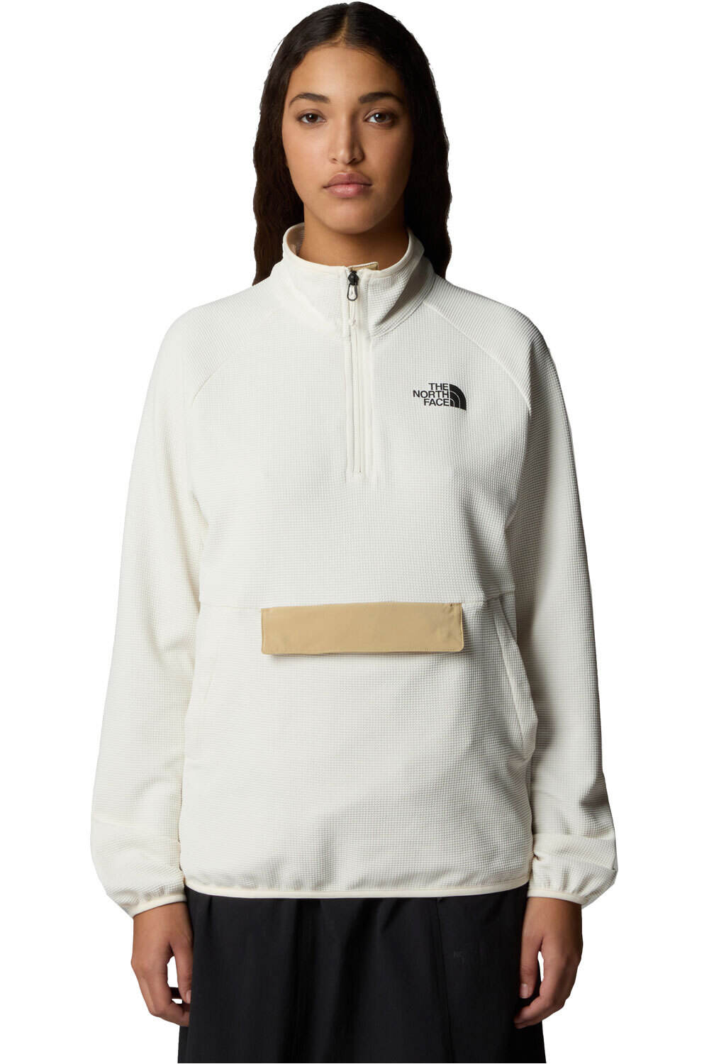 The North Face forro polar mujer W KECHA PACKABLE ANORAK vista frontal