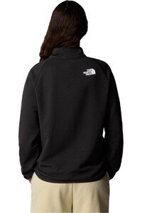 The North Face forro polar mujer W KECHA PACKABLE ANORAK vista trasera