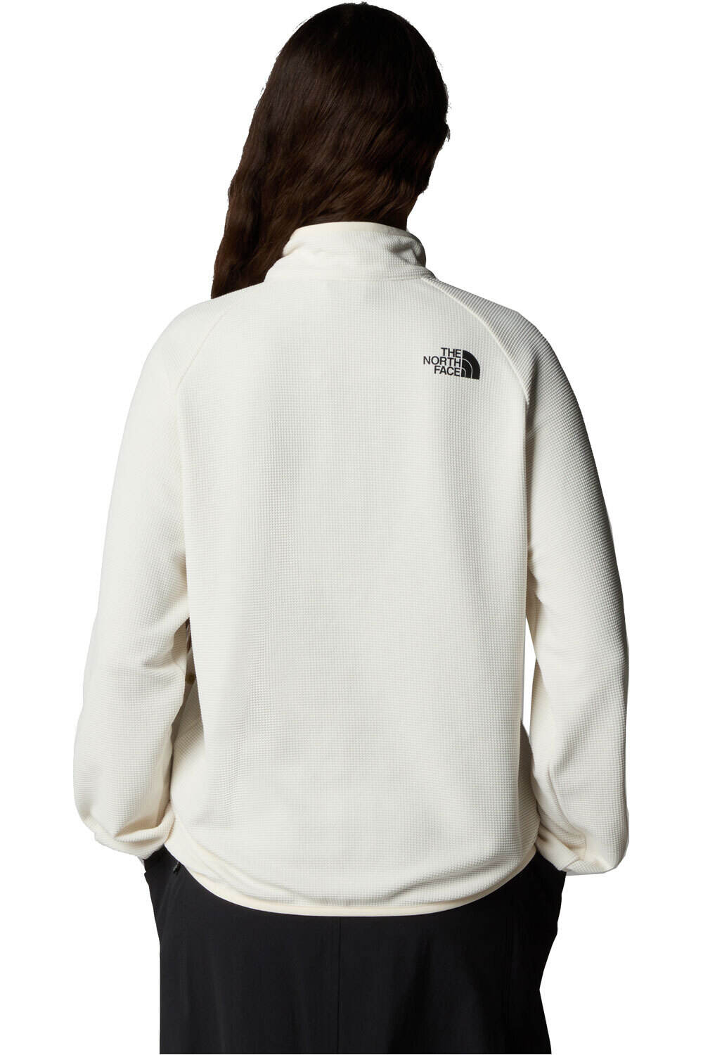 The North Face forro polar mujer W KECHA PACKABLE ANORAK vista trasera