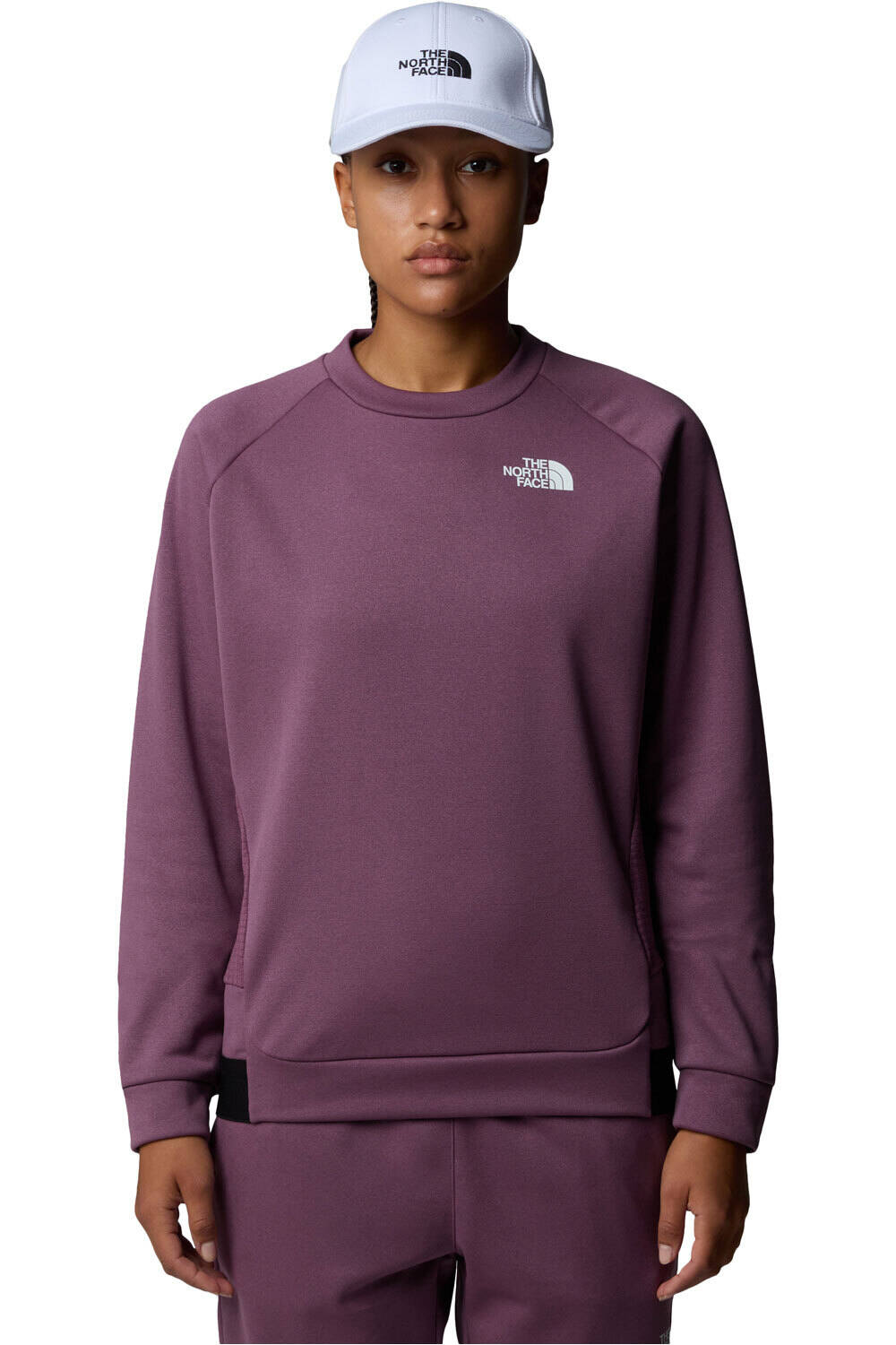 The North Face forro polar mujer W MA FLEECE CREW vista frontal