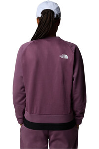 The North Face forro polar mujer W MA FLEECE CREW vista trasera