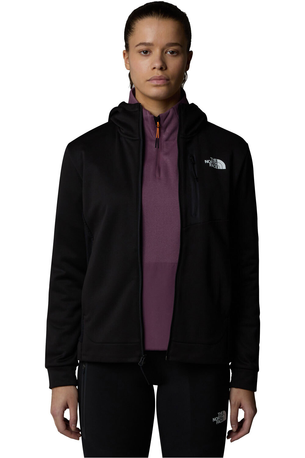 The North Face forro polar mujer W MA FZ FLEECE vista detalle