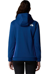The North Face forro polar mujer W MA FZ FLEECE vista trasera