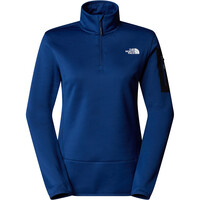 The North Face forro polar mujer W MISTYESCAPE 1/4 ZIP FLEECE vista frontal