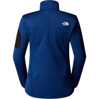 The North Face forro polar mujer W MISTYESCAPE 1/4 ZIP FLEECE vista trasera