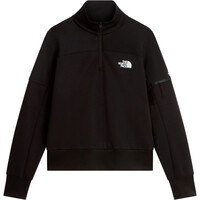 The North Face forro polar mujer W MOUNTAIN ATHLETICS 1/4 ZIP FLEECE 2.0 vista detalle