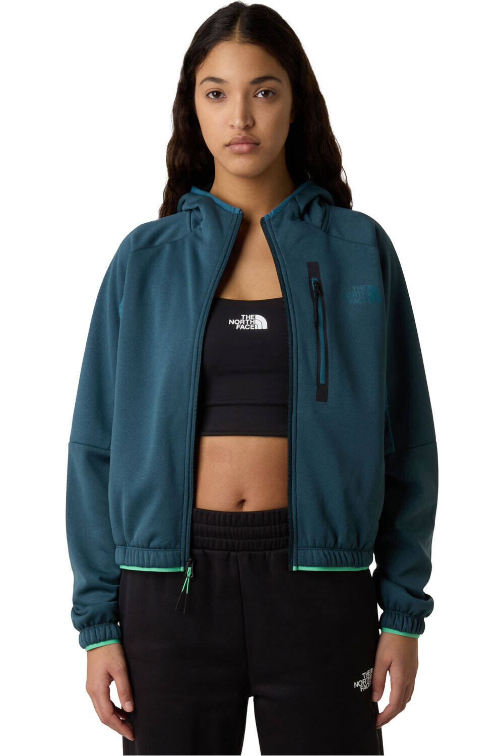 The North Face forro polar mujer W MOUNTAIN ATHLETICS FLEECE FULL ZIP JAC vista detalle