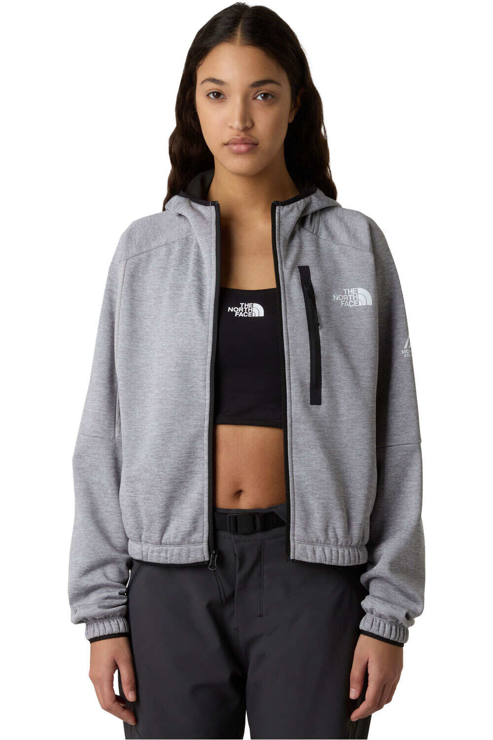 The North Face forro polar mujer W MOUNTAIN ATHLETICS FLEECE FULL ZIP JAC vista detalle