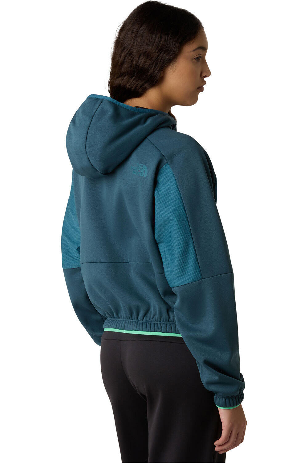 The North Face forro polar mujer W MOUNTAIN ATHLETICS FLEECE FULL ZIP JAC vista trasera