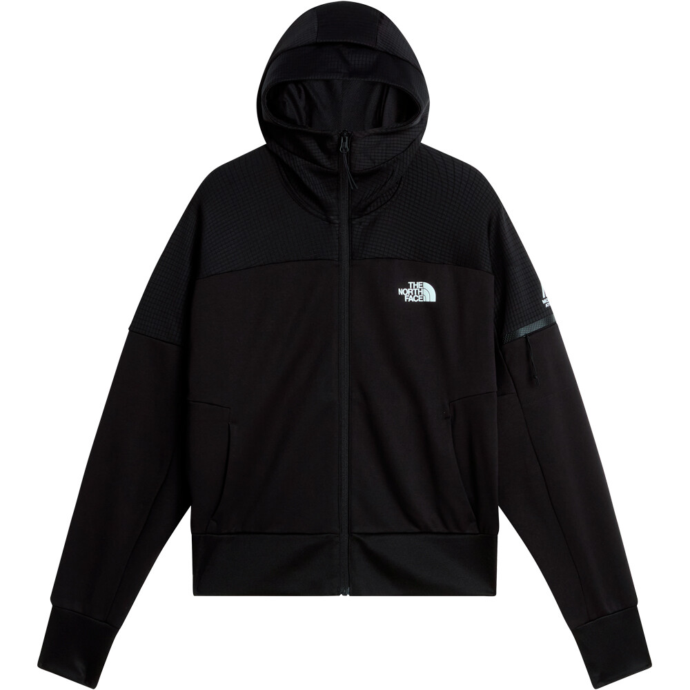 The North Face forro polar mujer W MOUNTAIN ATHLETICS FULL ZIP FLEECE 2.0 vista frontal