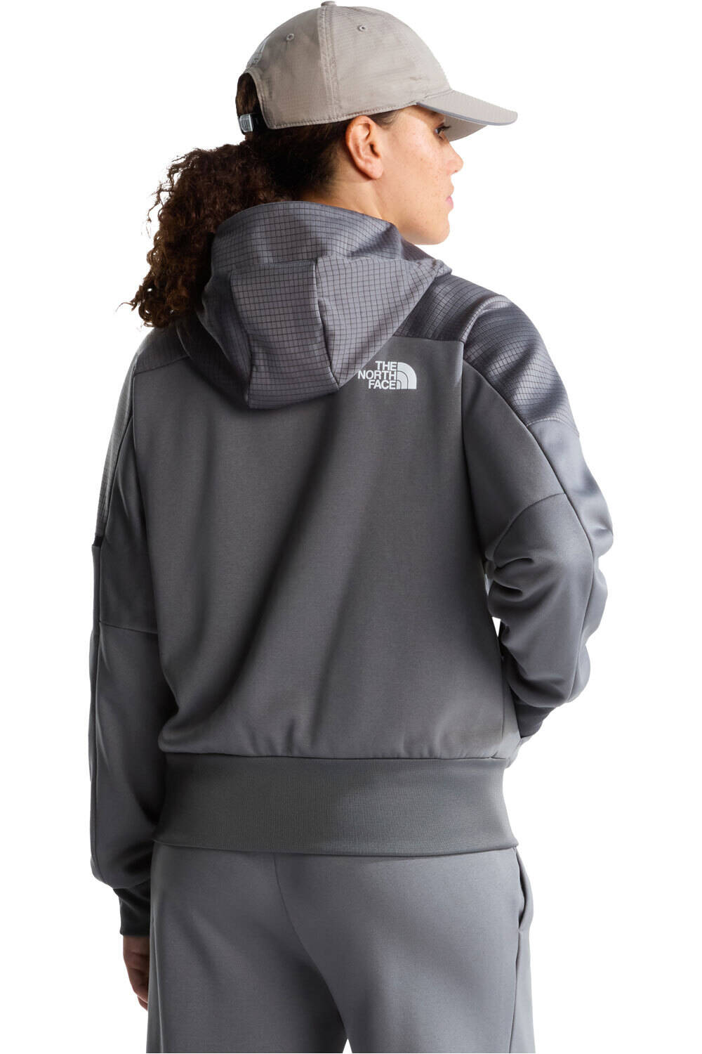 The North Face forro polar mujer W MOUNTAIN ATHLETICS FULL ZIP FLEECE 2.0 vista trasera