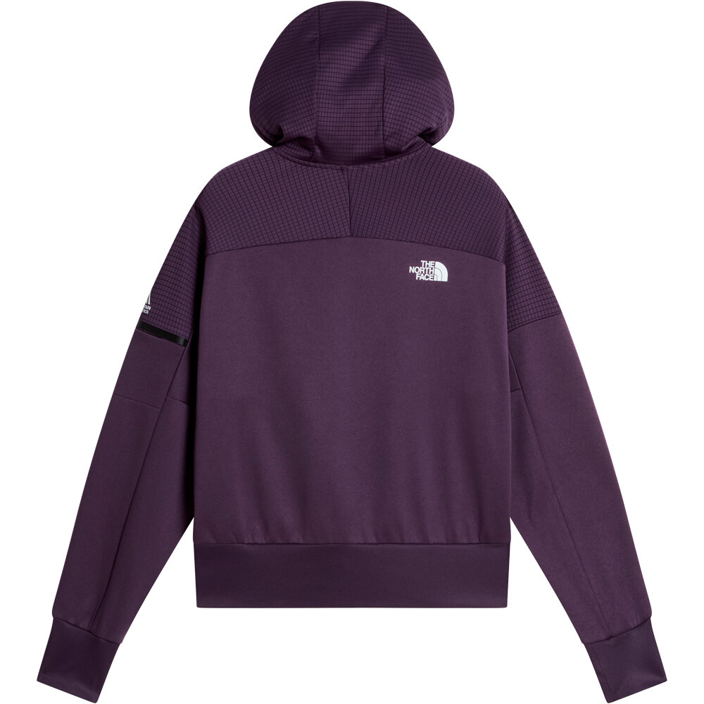 The North Face forro polar mujer W MOUNTAIN ATHLETICS FULL ZIP FLEECE 2.0 vista trasera
