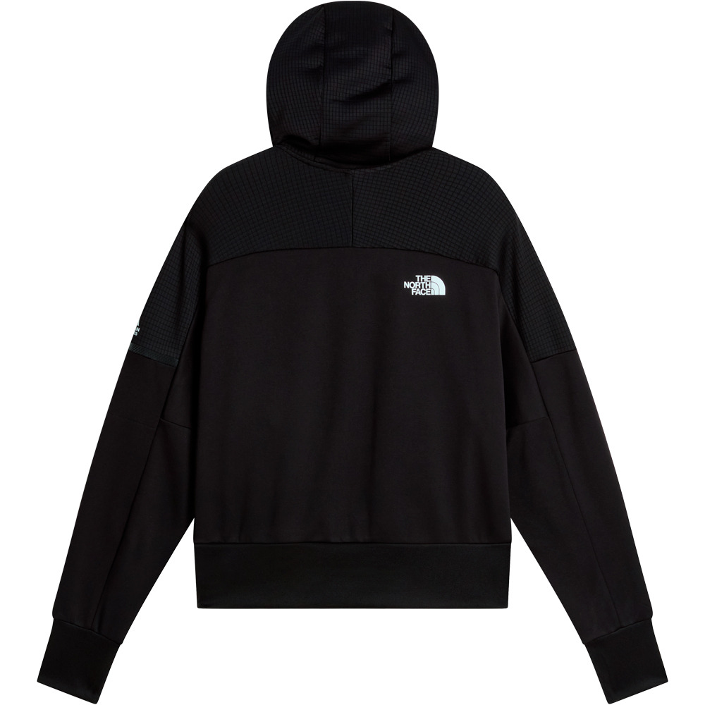 The North Face forro polar mujer W MOUNTAIN ATHLETICS FULL ZIP FLEECE 2.0 vista trasera