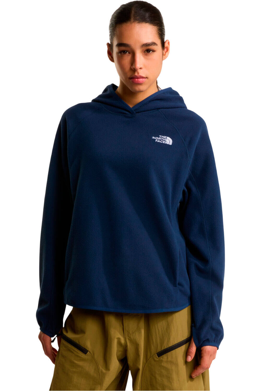 The North Face forro polar mujer W OXARA HOODED FLEECE vista frontal