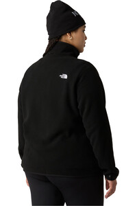 The North Face forro polar mujer W PLUS GLACIER FLEECE JACKET vista trasera