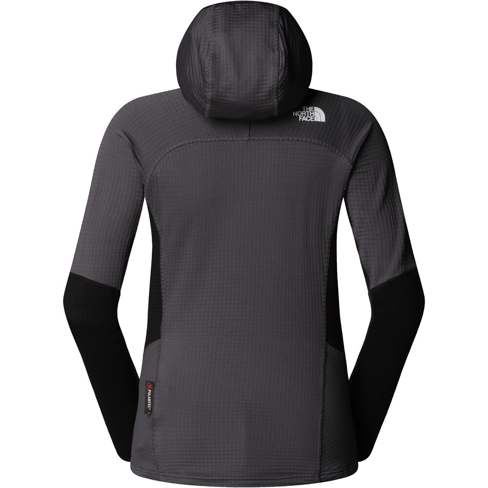 The North Face forro polar mujer W POLARTEC POWERGRID STORMGAP HOODIE 04