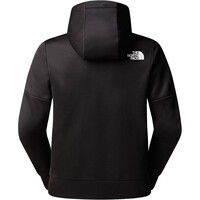 The North Face forro polar mujer W REAXION FLEECE F/Z HOODIE 04