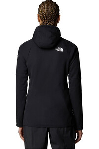 The North Face forro polar mujer W SUMMIT FUTUREFLEECE FZ HOODIE vista trasera