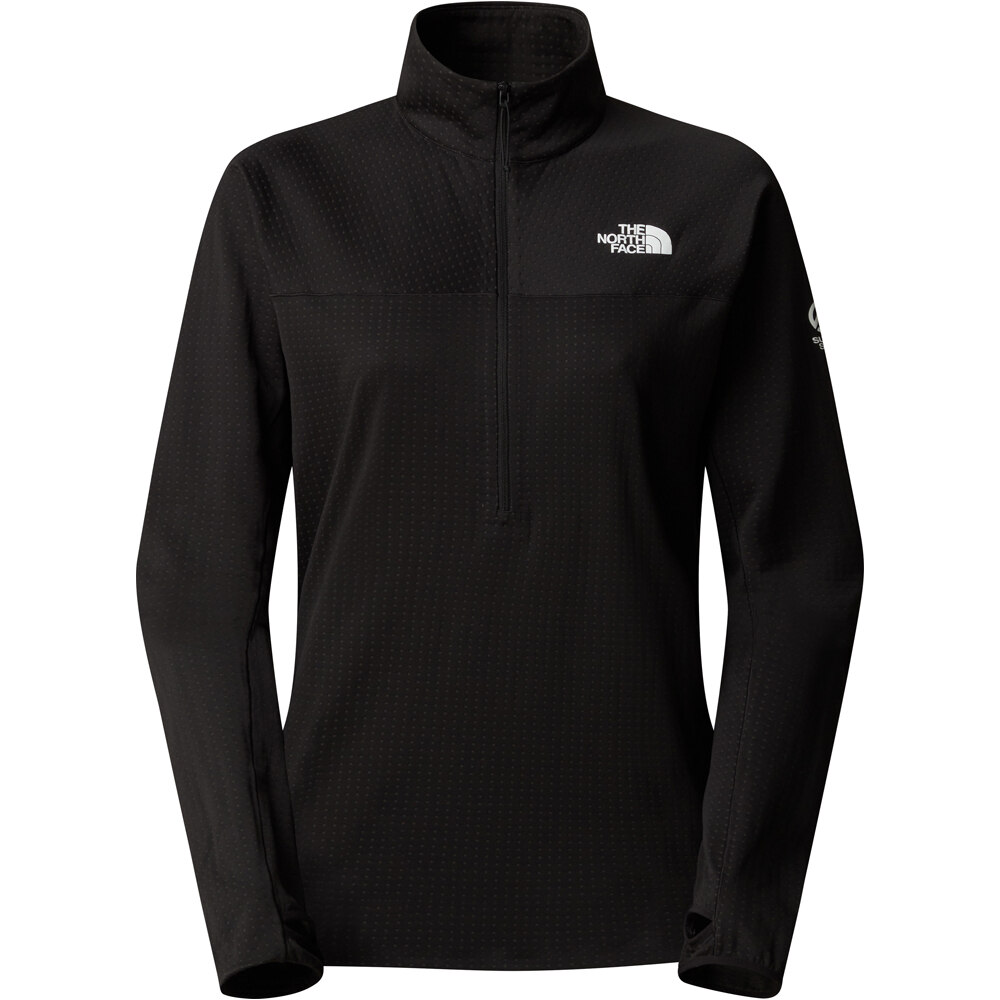 The North Face forro polar mujer W SUMMIT FUTUREFLEECE LT 1/2 ZIP vista detalle