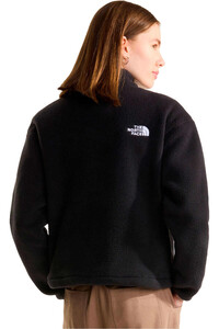 The North Face forro polar mujer W TNF FLEESKI 1/4 ZIP PO vista detalle