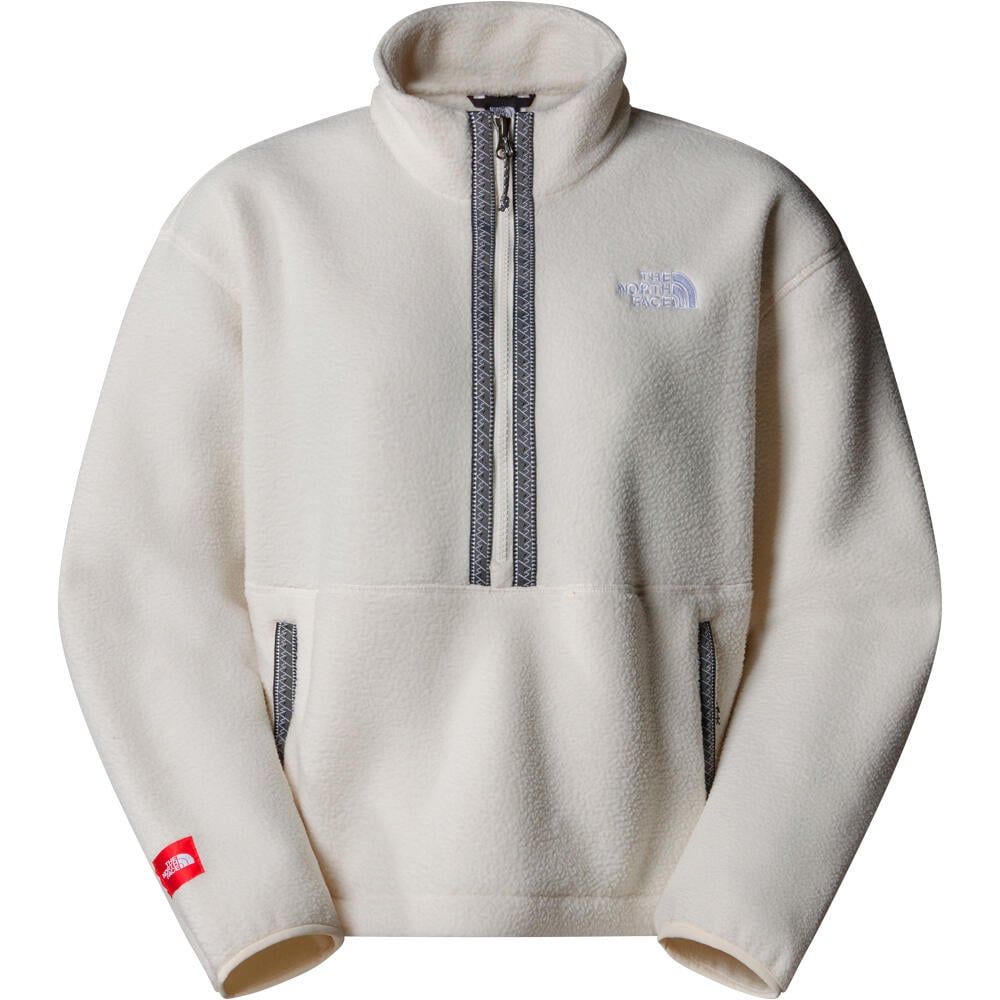The North Face forro polar mujer W TNF FLEESKI 1/4 ZIP PO vista detalle