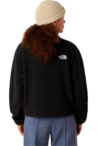 The North Face forro polar mujer W TNF FLEESKI 1/4 ZIP PO vista trasera