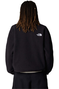 The North Face forro polar mujer W TNF FLEESKI FZ JACKET vista trasera
