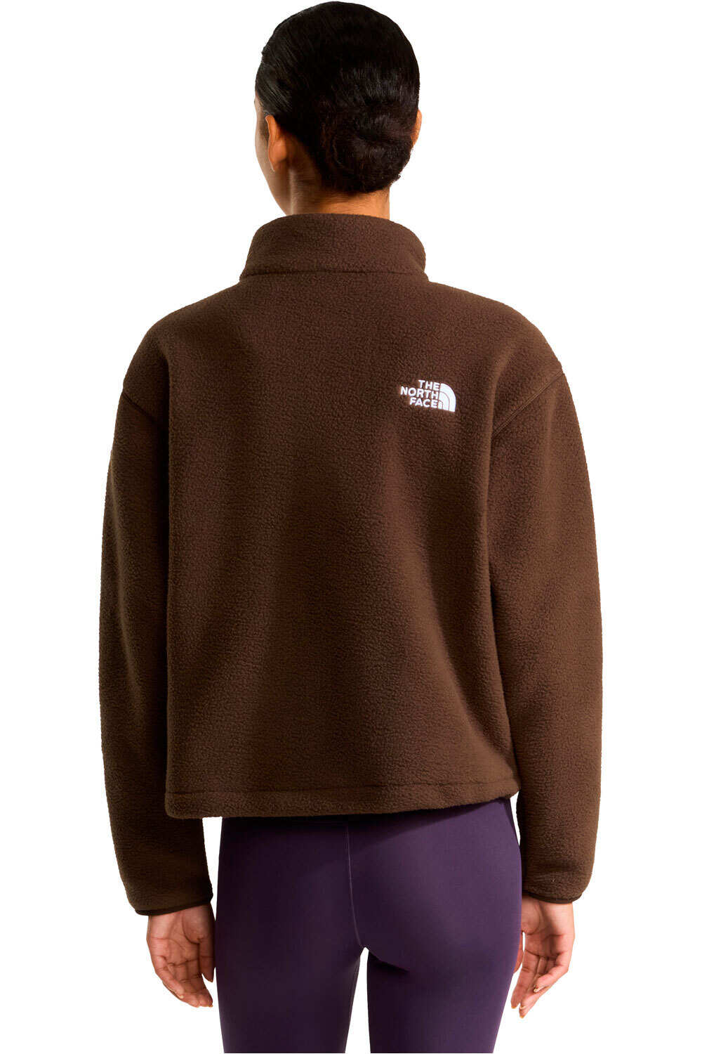 The North Face forro polar mujer W TNF FLEESKI FZ JACKET vista trasera